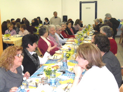Foto della festa alla frazione Brollo